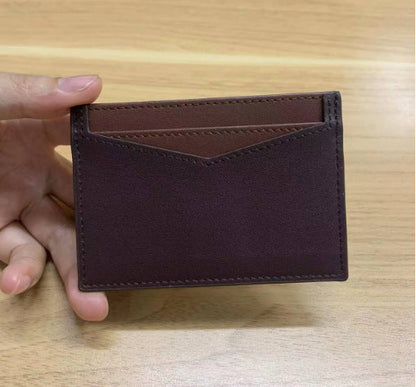 Ultra-Thin Large Capacity Cowhide Card Holder