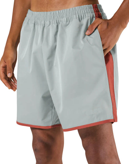 Polyester Fitness Shorts Men's Running Training Short-length Pants