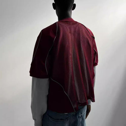 Mesh Loose Breathable Training Sweatshirt