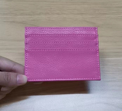 Ultra-Thin Large Capacity Cowhide Card Holder