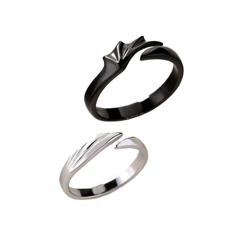 Angels & Demons Couple Combination Rings