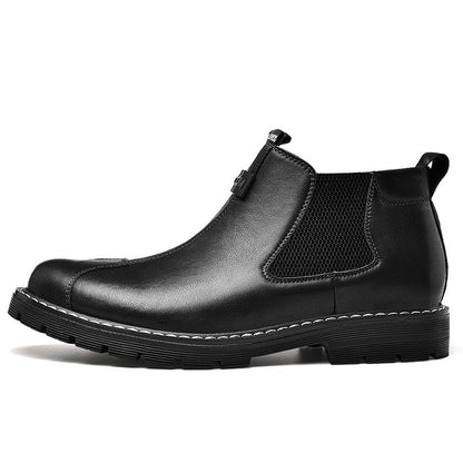 Short British Retro Platform Men's Casual Shoes
