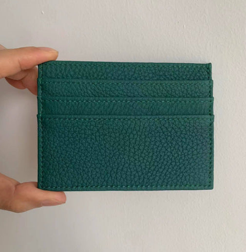 Ultra-Thin Large Capacity Cowhide Card Holder