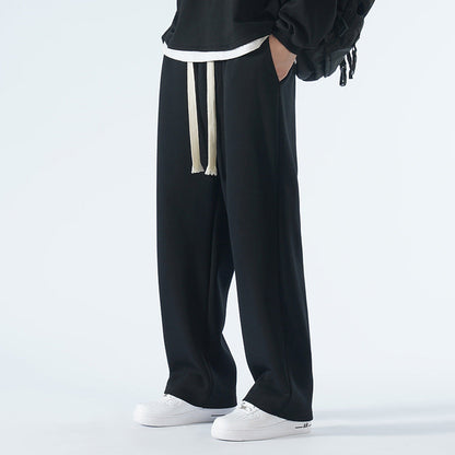 Loose Casual Men's Wide Leg Sports Trousers