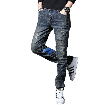 American Retro Heavy Fleece Padded Jeans