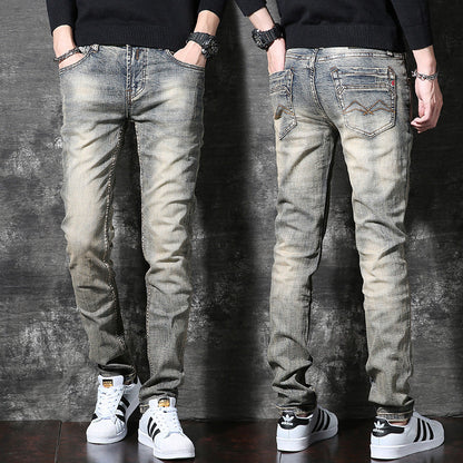 American Retro Heavy Fleece Padded Jeans