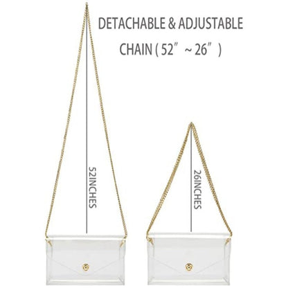 Women's Cute Transparent Sport Wallet Bag
