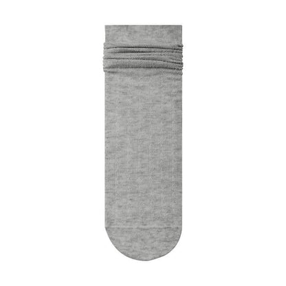 Lace Hollow Solidcolor Mid-calf Length Cotton Bunching Socks