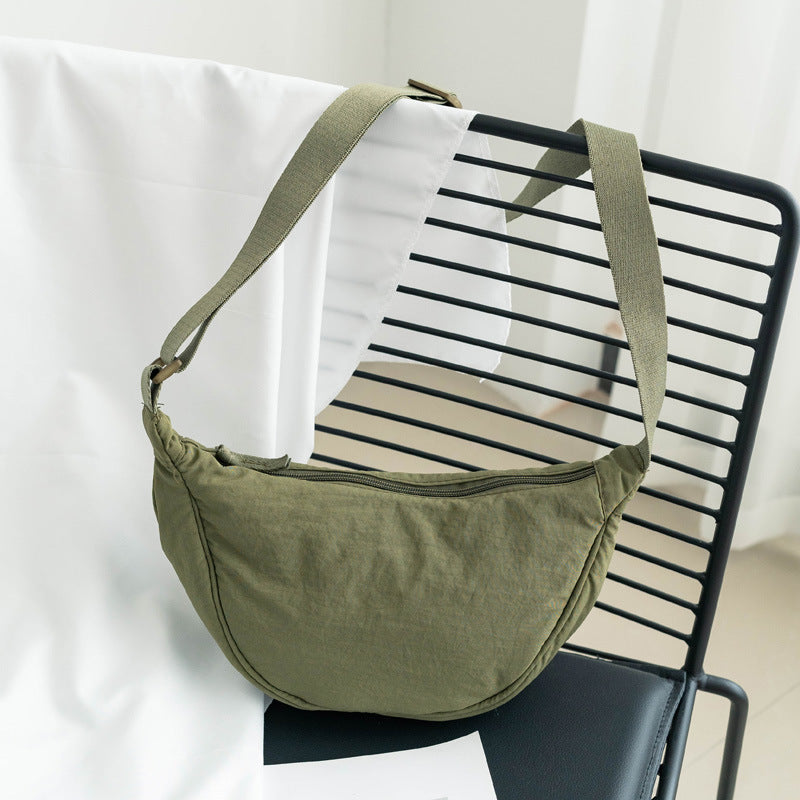 Casual Nylon Dumpling Bag