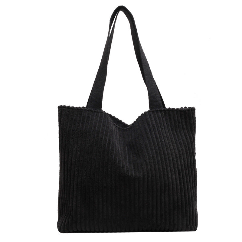 Japanese & Korean College Style Corduroy Bag