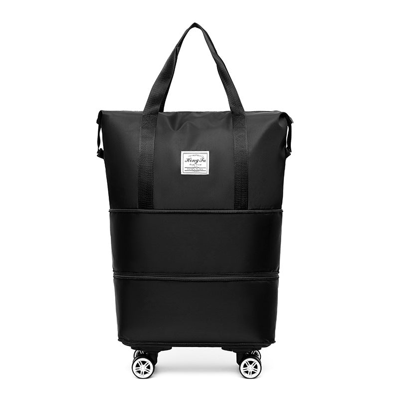 Double-Layer Travel Bag with Wet/Dry Separation, Lightweight Maternity Package