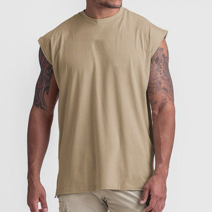 Fitness Waistcoat Loose Plus Size Cotton Vest