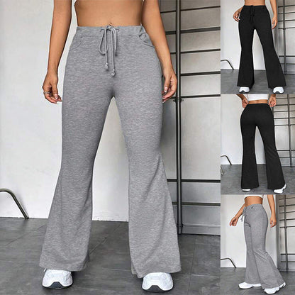 Stitched Flared Yoga Pants