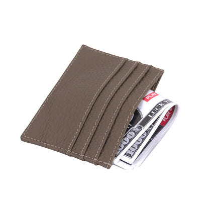 Ultra-Thin Large Capacity Cowhide Card Holder