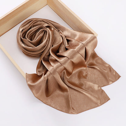New Silk-like Silky Satin Scarf