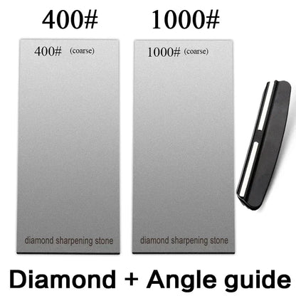 120/600/1500/3000 set Diamond sharpening stone base kitchen whetstone blade sharp bar Apex edge musat knife sharper flakes board