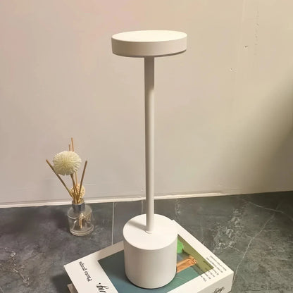 Table Lamp LED Touch Sensor Desktop Night Light Rechargeable Wireless Reading Lamp 3Colors Adjustable Creative Ambient Light