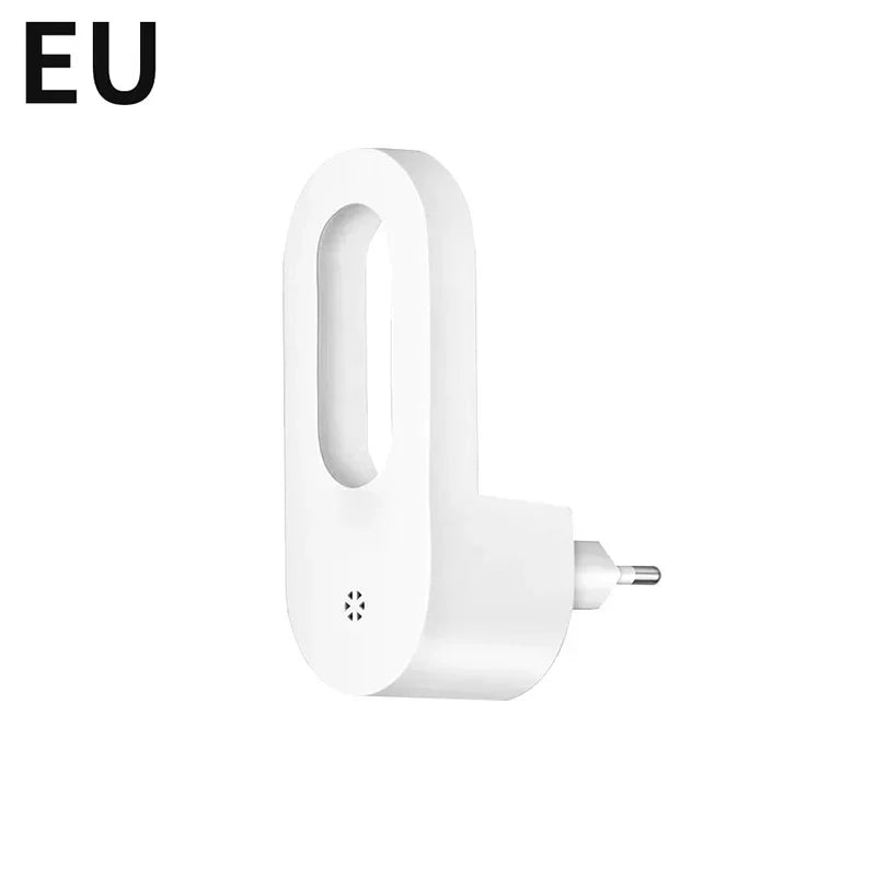LED Plug Night Light EU/US  Wall Socket Lamp With Twilight Sensor Energy Saving Kids Room Bedroo Portable Night Lights
