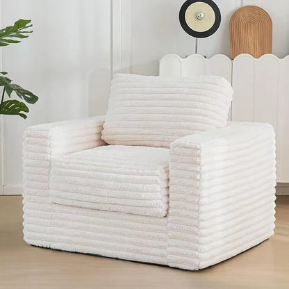Modern Tufted Backrest Sofa Comfortable Living Room Furniture with Button Tufting Headrest Sofa Bed in Grey Or Beige