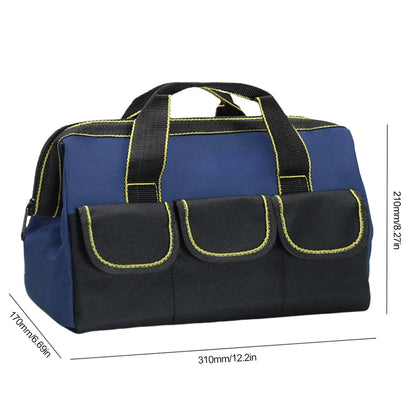 Telescoping Ladder Tool Bag Portable Utility Tools Bags Herringbone Ladder Tool Storage Bag Oxford Waterproof Tool Organizer