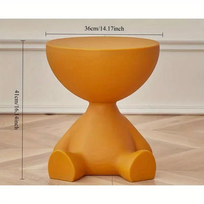 Creative sofa side table removable coffee table cream style simple household living room round table side table small table rack
