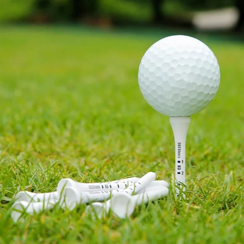 50pcs Durable Wooden Golf Seats Stabilizes Ball On The Course to Maintain a Perfect Tee Level and Improve Accuracy Golf TE012
