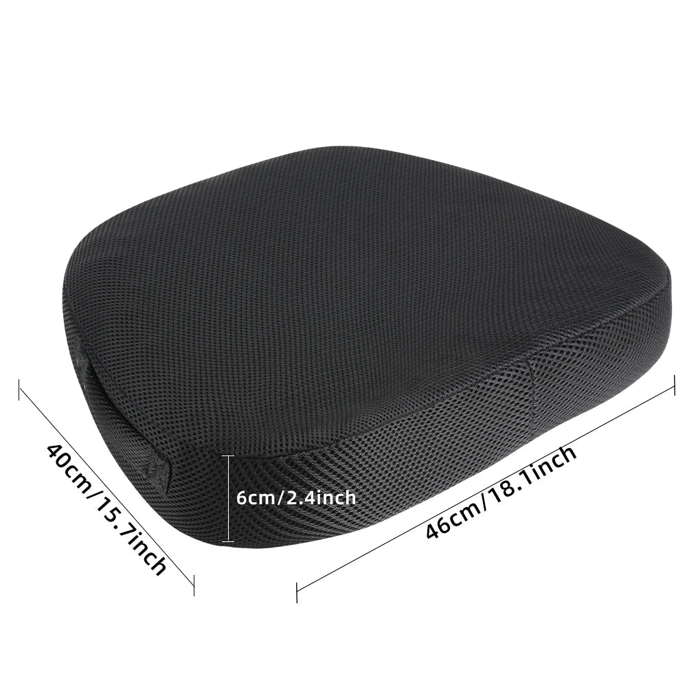 Comfortable breathable seat cushion - wave shaped sponge massage seat cushion can relieve the pressure on hips, butt cushion