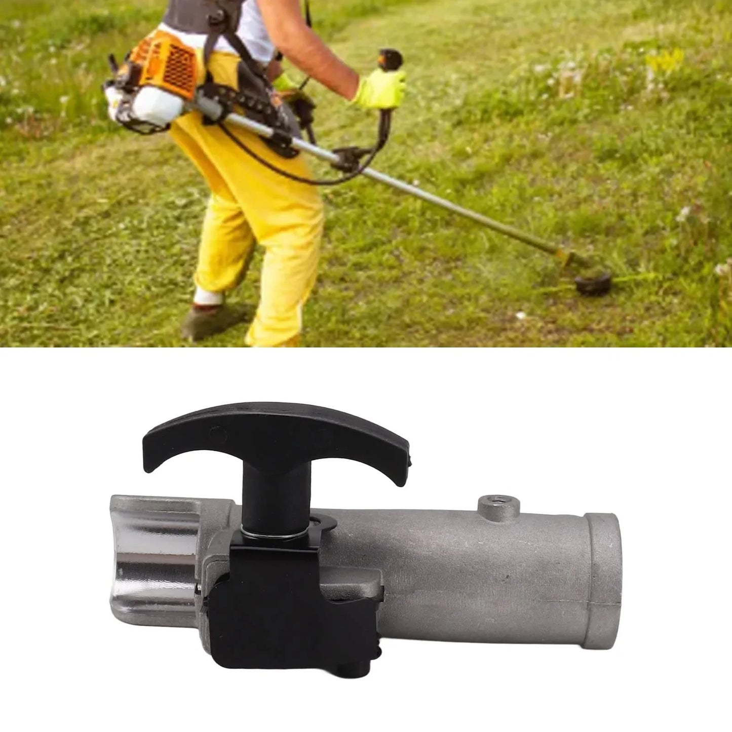 7 Spline 26mm Strimmer Trimmer Brush Cutter Shaft Connector Join Clamp Garden Tool Parts Grass Trimmer Connector Clamp