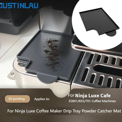 JUSTINLAU for Ninja ES601 ES655 ES701 Grinder Bean Hopper Air Blower Powder Receiving Pad Residual Grounds Remover Barista Tools