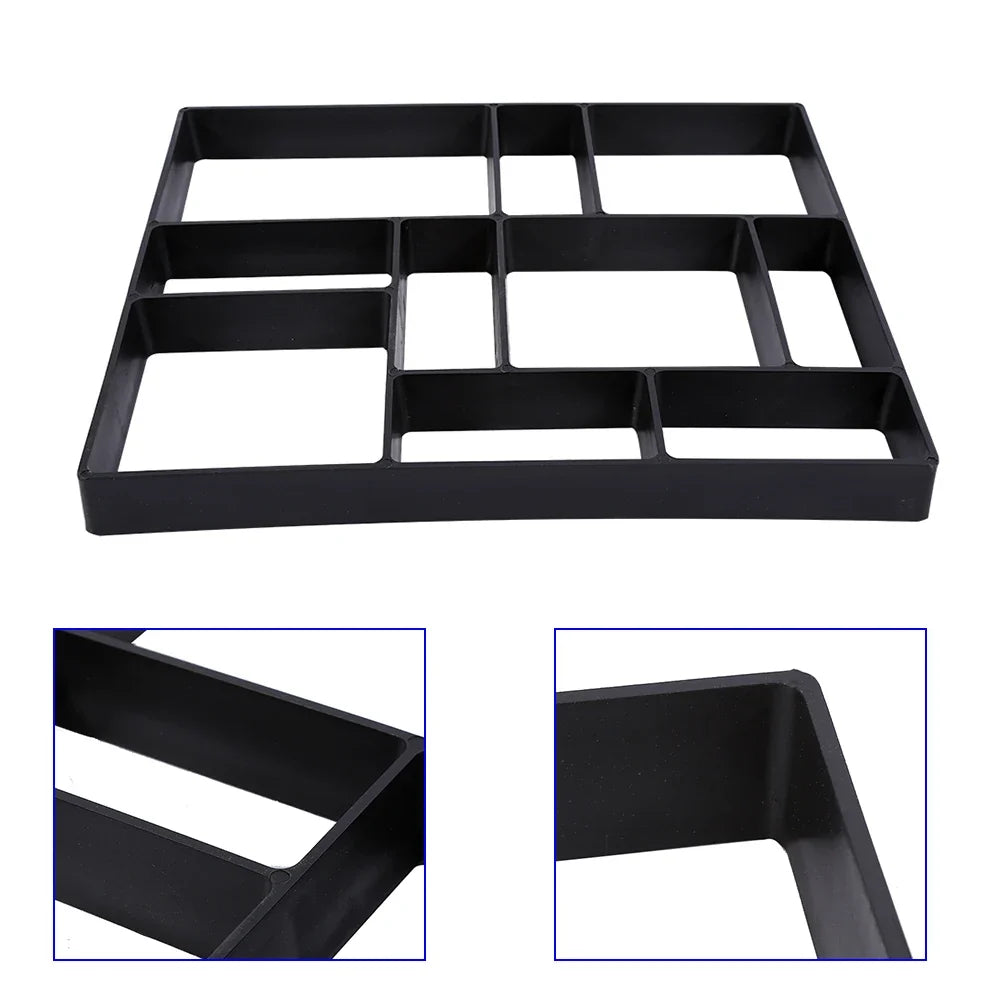 Pathmate Stone Mold Stone Paving Mold  Garden Concrete Paving Mold For Pavement walkways Outdoor Improvements Concrete Mold