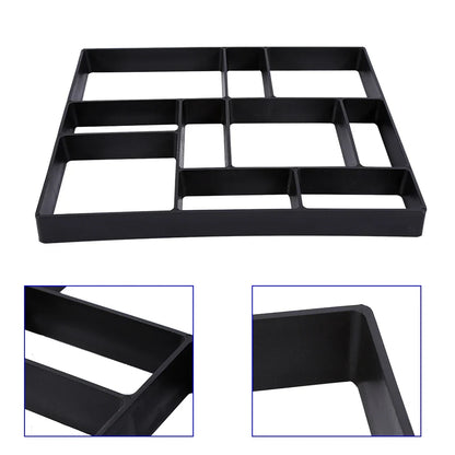 Pathmate Stone Mold Stone Paving Mold  Garden Concrete Paving Mold For Pavement walkways Outdoor Improvements Concrete Mold