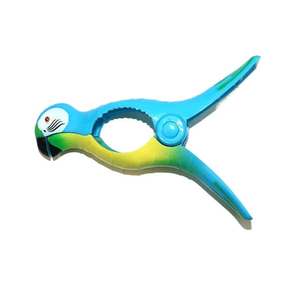 Cute Plastic Beach Towels Clips Large Drying Racks Retaining Clip Windproof Clothes Pegs Pins Animal Decorative Clothespins