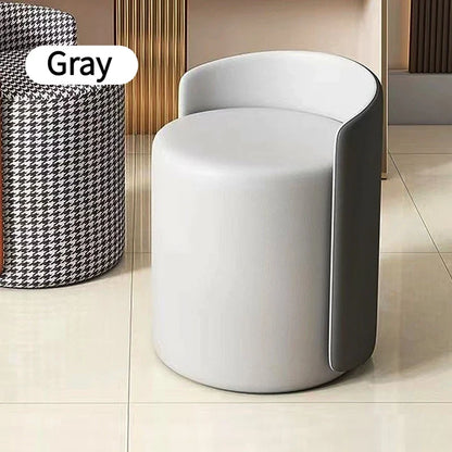 Nordic Makeup Stools, Household Bedroom Makeup Stools, Minimalist Modern Dressing Table Stools, Backrests, Shoe Changing Stools