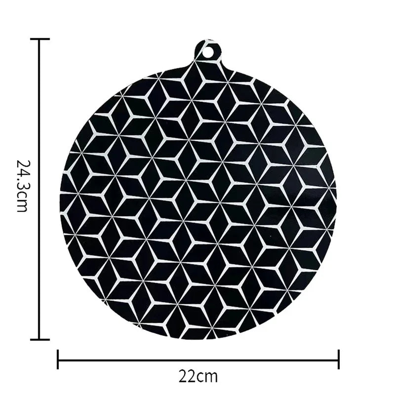 4 PCS/2PCS/1PCS induction hob protector mat induction cooker gasket round silicone induction hob protector mat 22cm