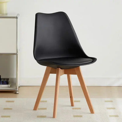 Modern Dining Chair Home Chair Minimalist Nordic Backrest Chair Dinning Table Chair Accent Chair for Living Room