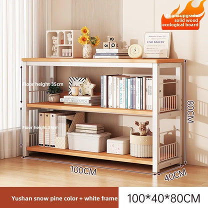 Bookshelf Shelf Integrated Wall Multi-layer Storage Rack Bedroom Wall Bay Window Display Cabinet Office Shelf