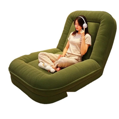 Lazy sofa reclining and sleeping large living room folding single tatami back recliner