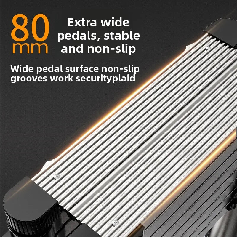 Stainless steel telescopic ladder Multifunctional  herringbone ladder Portable folding ladder Bamboo ladder Lifting ladder