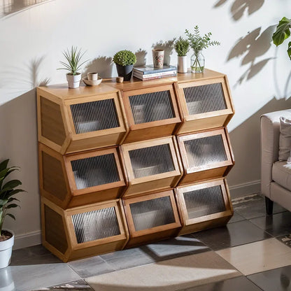 Bucket cabinet, storage cabinet, bedroom, living room, bookshelf, toys, snacks, storage and sorting cabinet can be stacked