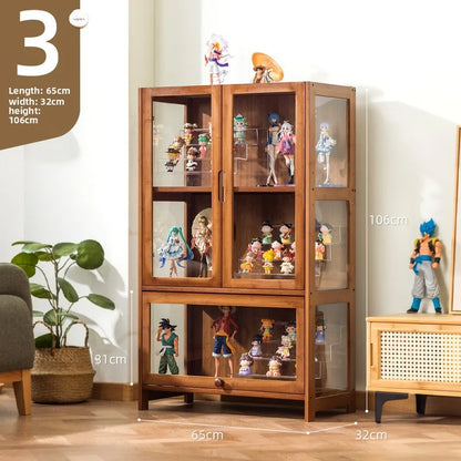 Figure display cabinet building block model Lego acrylic display stand non-glass transparent product ornament display cabinet