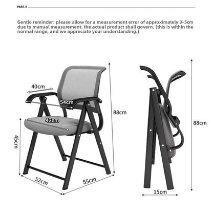Household Goods Folding Chair Home Computer Chair Leisure Backrest Chair Office Chair Sedentary Comfortable Student Chair