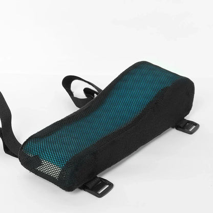 2Pcs Soft Comfortable Memory Gel Armrest Pads Elbow Pillow Resilient Foam Ergonomic Hand Rest for Office Car Game Chair