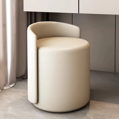 Makeup Stool, Household Dressing Table Stool, Modern Living Room Low Round Stool