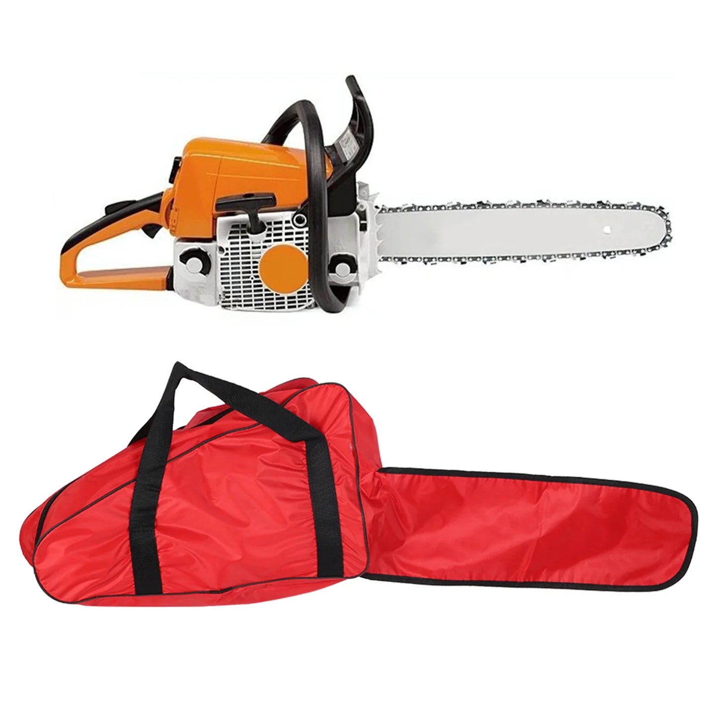 Chainsaw Carrying Bag Chainsaw Container Oxford Fabric Portable Chainsaw Carrying Bag Storage Case for 12in 14in 16in Chain Saw