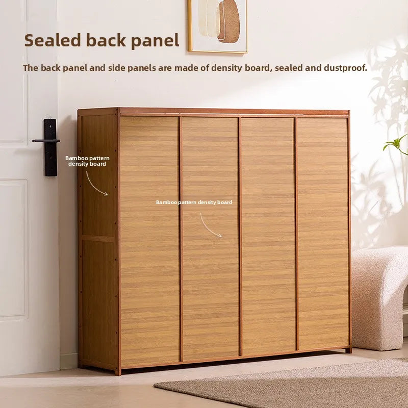 New shoe cabinet household multi-layer storage shoes dust-proof door porch floor large-capacity porch rack shoe rack