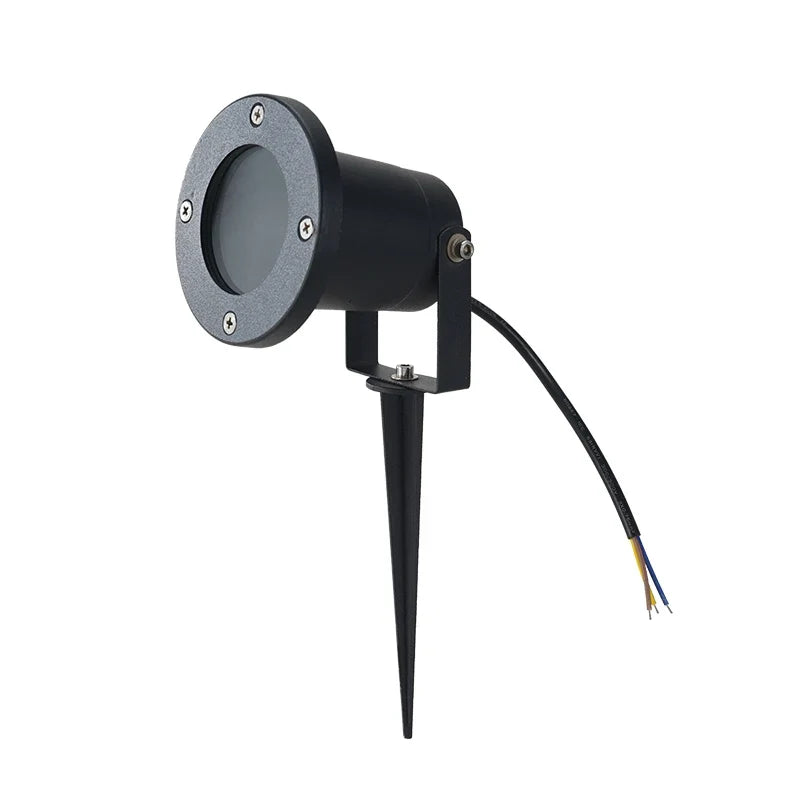 Free Shipping GU10 MR16 Garden Lawn Light Landscape Lamp Spike Waterproof Path Bulb Spot