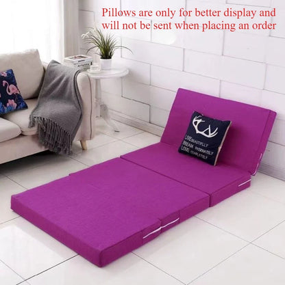 3-Tier Foldable Memory Foam Mattress with Deep Sleep Support & Space-Saving Portable Home Tatami Mat