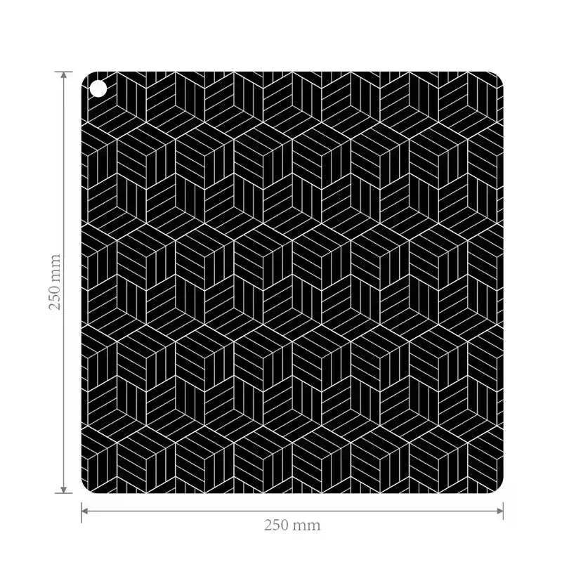 4 PCS/2PCS/1PCS induction hob protector mat induction cooker gasket round silicone induction hob protector mat 22cm