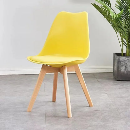 Modern Dining Chair Home Chair Minimalist Nordic Backrest Chair Dinning Table Chair Accent Chair Lounge Chair for Living Room