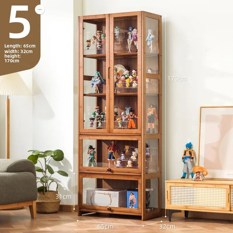 Figure display cabinet building block model Lego acrylic display stand non-glass transparent product ornament display cabinet